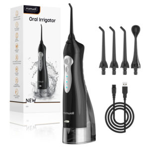 Oral Irrigator USB Rechargeable Water Flosser 300ML Black